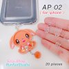 AP02 / Lighting port Hanging Plugy for iPhone not over 14 / 20 pieces