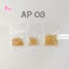 AP03 / Eyepin B / Pack 40 pieces + 5mm Rings and 7mm Rings / Accessory Part