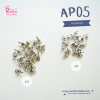 AP05 / Eyepin / Pack 40 pieces / 2 Size / Nickel / Accessory Part