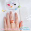Blank Ring Mold 01 / Inside Diameter 15 - 18.5 mm / Ring Mold / UV Resin Mold / Silicone Mold