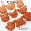 CC 01-09 Eev Evo Cookie & Clay Cutter / Cookie Cutter / Polymer Cutter / Fondant Cutter / Play-Doh Cutter