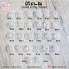 CC 61-86 A-Z Mini Cookie & Clay Cutter / Alphabet / Cookie Cutter / Polymer Cutter / Fondant Cutter