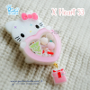 X Heart 53 Cutie Kitty Mold / Silicone Mold / Shaker Mold