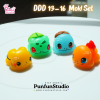 DDD 13-16 Mold & Resin / Crouching Pokemold / 3D Mold