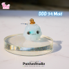 DDD 34 Boo Ghost Mold / Halloween Mold / Tiny Mold / Clear UV Resin Mold / 3D Mold