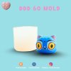 DDD 60 Derpy Tiger Mold / Crouching /  3D Mold