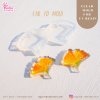 Ear 70 Ginkgo leaf Clear Mold / Earring Mold / UV Resin Mold / Clear Silicone Mold