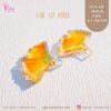 Ear 70 Ginkgo leaf Clear Mold / Earring Mold / UV Resin Mold / Clear Silicone Mold