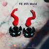 FE 355 Shadow Knight Igris Mold / Solo Leveling / Face Earring Mold/ Silicone Mold