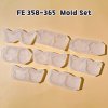 FE 358-365 Pokemold Set / Earring Mold / Silicone Mold / UV Resin Mold