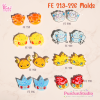 FE 219-226 Pokemold Set / 8 Molds / Face Earring Mold / Pokemold / Silicone Mold / UV Resin Mold(copy)