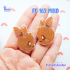 FE 163-171 Eev Evo Mold Set / 9 Molds / Face Earring Mold / Side / Pokemold / Silicone Mold / UV Resin Mold