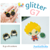 Glitter G7 / 5g X 6 Colors