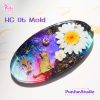 HC 06 Hair Clip Mold / Hair Clip Mold / UV Resin Mold / Silicone Mold