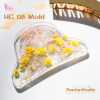 HC 08 Hair Clip Mold / Hair Clip Mold / UV Resin Mold / Silicone Mold