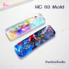 HC 03 Hair Clip Mold / Hair Clip Mold / UV Resin Mold / Silicone Mold