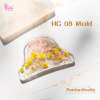 HC 08 Hair Clip Mold / Hair Clip Mold / UV Resin Mold / Silicone Mold