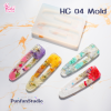 HC 04 Hair Clip Mold / Hair Clip Mold / UV Resin Mold / Silicone Mold