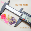 HC 07 Hair Clip Mold / Hair Clip Mold / UV Resin Mold / Silicone Mold