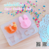 H 11 Hanger Mold / Rabbit Head & Bear Head / Silicone Mold