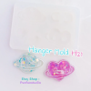H 21 Hanger Mold / Saturn & Heart with Ring / Silicone Mold / UV Resin Mold