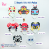 X Heart 121-128 Demon Hotel Mold Set 2 / Hazbin / Free X Heart 129, X Heart Part 1, X Heart Part 11, CSM X Heart, Hotel Sign Mold / Silicone Mold