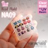 NA 09 BT Animal / BT21 / Nail Decoration Mold / K-POP / Clear Mold for UV Resin / Thickness 0.3 - 0.5 mm / Silicone Mold
