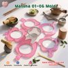 Matcha sifter frame mold / Silicone Mold / Epoxy Resin Mold / for a sifter 73-79 mm 12 x 13.5 cm Thick 5 mm