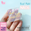 NA 06 Cutie Icon / Nail Decoration Mold / Clear Mold for UV Resin / Thickness 0.3 - 0.5 mm / Silicone Mold