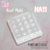 NA 11 Slayer / Nail Decoration Mold / Clear Mold for UV Resin / Thickness 0.3 - 0.5 mm / Silicone Mold