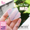 NA 12 Sailor Moon Face / Nail Decoration Mold / Clear Mold for UV Resin / Thickness 0.3 - 0.5 mm / Silicone Mold
