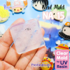 NA 15 Pirate Mold / Nail Decoration Mold / Clear Mold for UV Resin / Thickness 0.3 - 0.5 mm / Silicone Mold