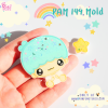 PAM 149 Cutie Boy Mold / Kitty / Painting Anime Mold / Silicone Mold