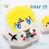 PAM 15 Minat Ninja Mold / Painting Anime Mold / + Kunai / Silicone Mold