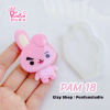 PAM 18 - 25 BT Animal Mold Set / K-POP / Painting Anime Mold / Silicone Mold