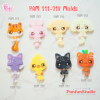 PAM 211-218 AT Animal Mold Set / K-POP / 8 Molds / Painting Anime Mold / Silicone Mold