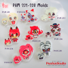 PAM 231 - 238 Demon Hotel Mold Set / Hazbin / Free Special Mold PAM 239 / Painting Anime Mold / Silicone Mold
