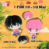 PAM 317, 318 Ran 1/2 Boy & Girl Mold / Painting Anime Mold / Silicone Mold