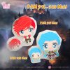 PAM 319, 320 V & J Arcane Mold / League of Legend Mold / Painting Anime Mold / Silicone Mold