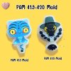 Kpop Demon Hunter Mold PAM 419- 420 / kpop demon hunter / Painting Anime Mold / Silicone Mold