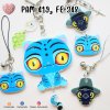Kpop Demon Hunter PAM 419, 420 , FE 348  keychains / Cute charms  / Complete Workpiece / Painted & Coated Anime Keychain