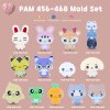 MT Gang Mold Set / PAM 456-468 / 13 Molds / Painting Anime Mold / Silicone Mold
