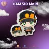 PAM 510-511 Jojo's bizarre adventure Mold / Painting Anime / Silicone Mold