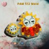 PAM 512 , FE 356 Esquie Mold / Painting Anime Mold / Face Earring Mold/ Silicone Mold