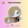 PAM 528 Leo Mold / Painting Anime Mold / Silicone