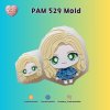 PAM 529 Dian Mold / Painting Anime Mold / Silicone