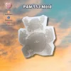 PAM 552 Rock / Painting Anime Mold / Silicone Mold