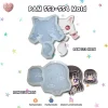PAM 553, 554 / Mado Magic / Painting Anime Mold / Silicone Mold