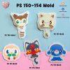 PS 150-154 Mold / Pokemold / Silicone Mold / Epoxy Resin / Food