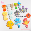 Poke Mix Mold Set F / 12 Molds / Pokemold / Silicone Mold